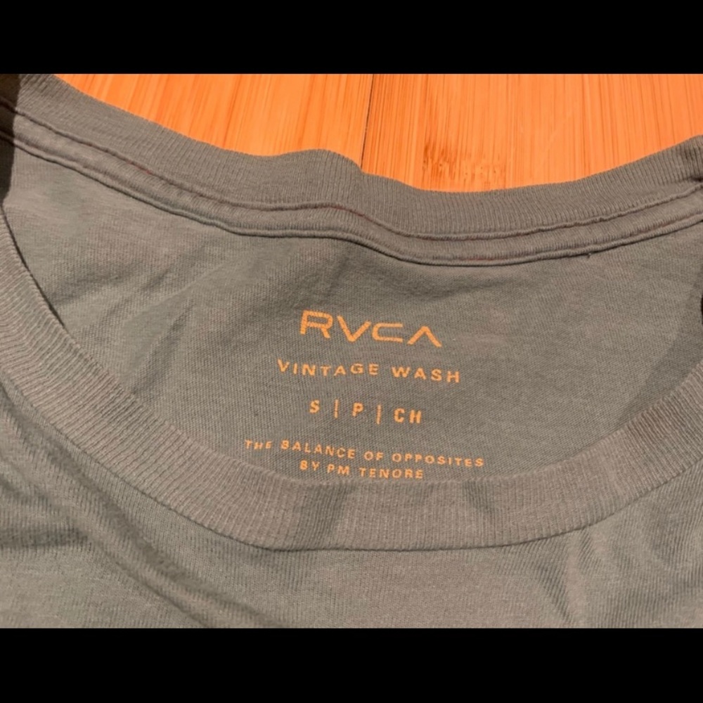 Men’s RVCA BASIC TEE - Picture 3 of 3